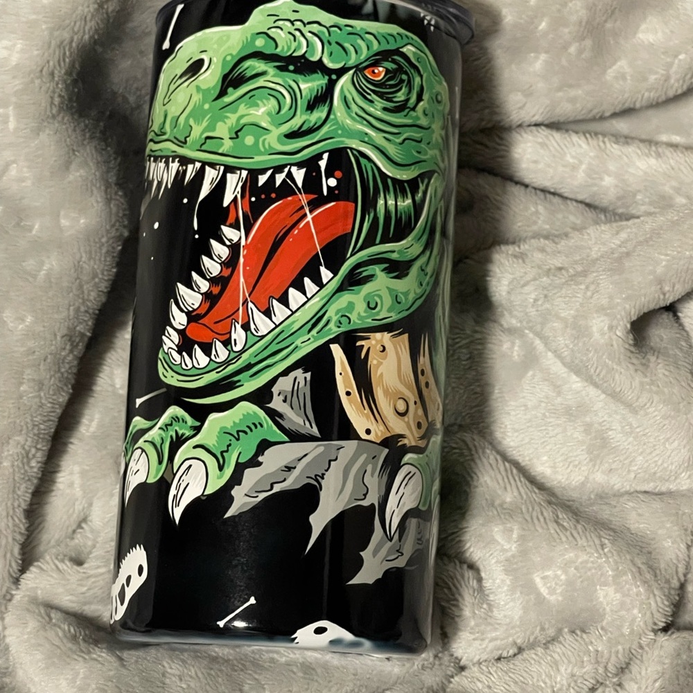 Dinosaur kids 12oz sublimation tumbler